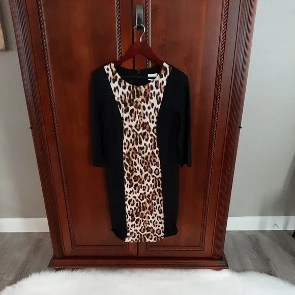 plus size sleeveless summer dresses Final Sale Tank Maxi Dress in Chiffon in Green with Zebra Print Women's Black Pleated Frill Size:36 FR NEW ARRIVAL 48/122cm Please allow 1